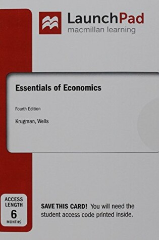 Cover of Launchpad for Essentials of Economics (Six Months Access)