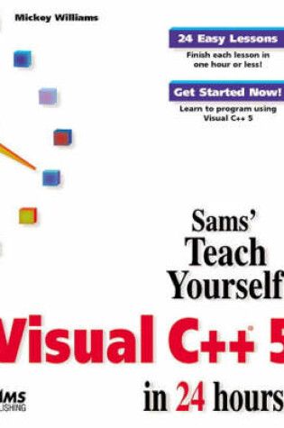 Cover of Sams Teach Yourself Visual C++ 5 in 24 Hours