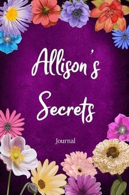 Book cover for Allison's Secrets Journal