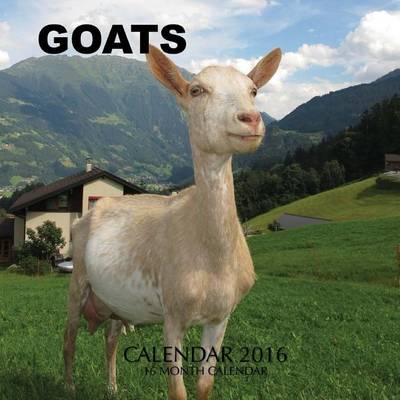 Book cover for Goats Calendar 2016