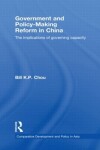 Book cover for Government and Policy-Making Reform in China