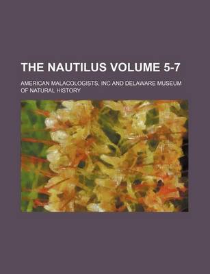 Book cover for The Nautilus Volume 5-7