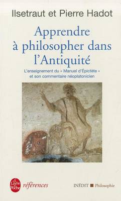 Book cover for Apprendre a philosopher dans l'Antiquite