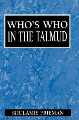 Cover of Who's Who in the Talmud