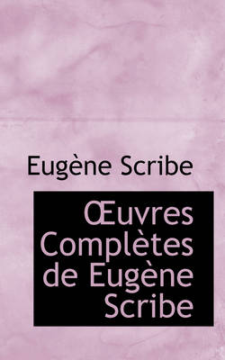 Book cover for Uvres Completes de Eugene Scribe