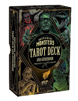Book cover for Universal Monsters Tarot Deck and Guidebook