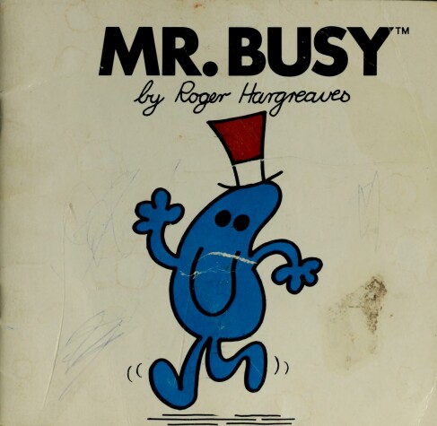 Cover of MR Men Busy