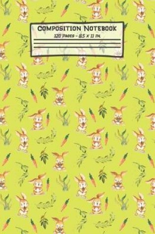 Cover of Rabbits Composition Notebook