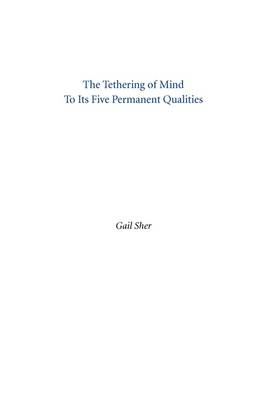 Book cover for The Tethering of Mind to Its Five Permanent Qualities