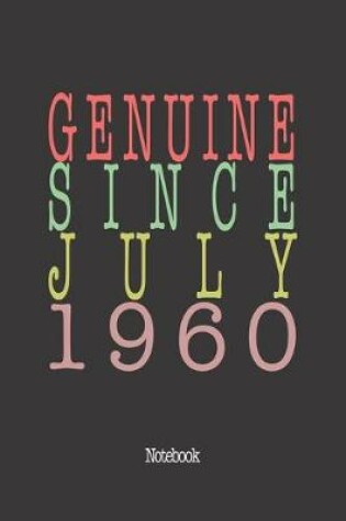 Cover of Genuine Since July 1960