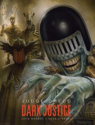 Book cover for Judge Dredd: Dark Justice