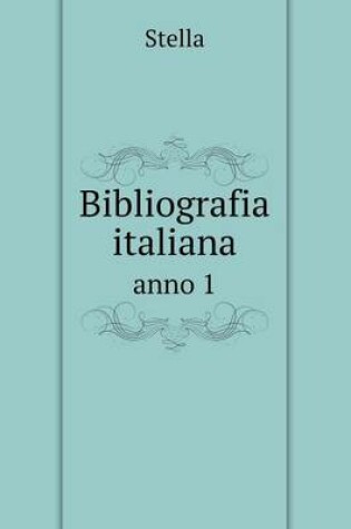 Cover of Bibliografia italiana anno 1