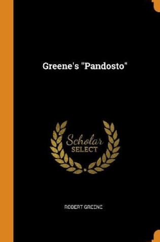 Cover of Greene's Pandosto
