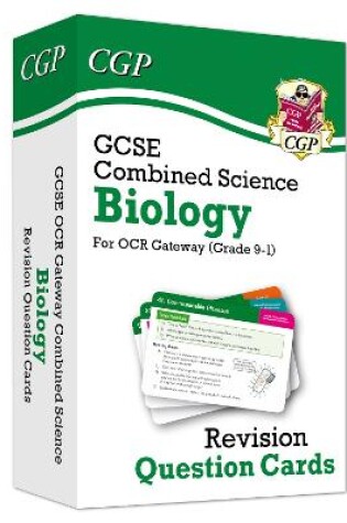 Cover of GCSE Combined Science: Biology OCR Gateway Revision Question Cards