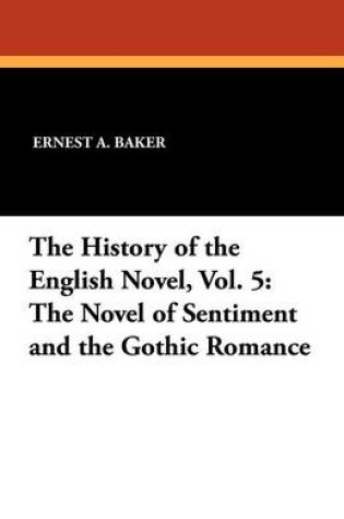Cover of The History of the English Novel, Vol. 5