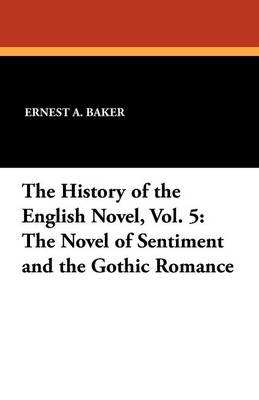 Book cover for The History of the English Novel, Vol. 5