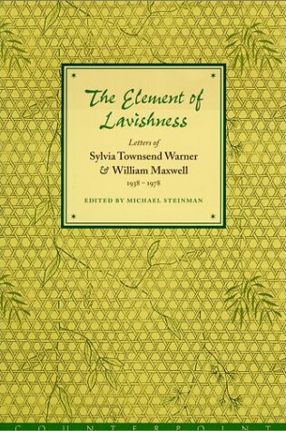 Cover of The Element of Lavishness