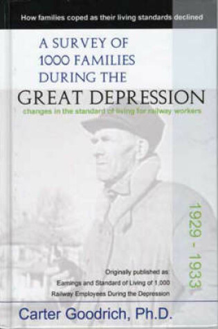 Cover of A Survey of 1000 Families During the Great Depression