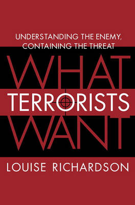 Book cover for What Terrorists Want