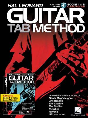 Book cover for Hal Leonard Guitar TAB Method Books 1 & 2