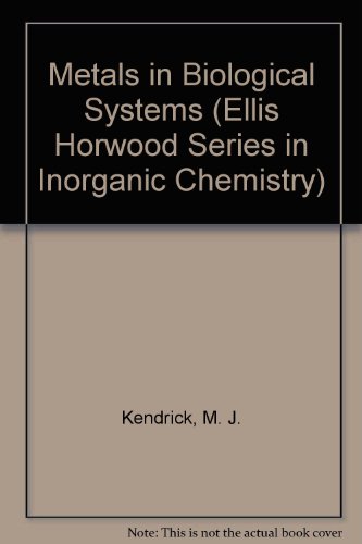 Cover of Metals in Biological Systems