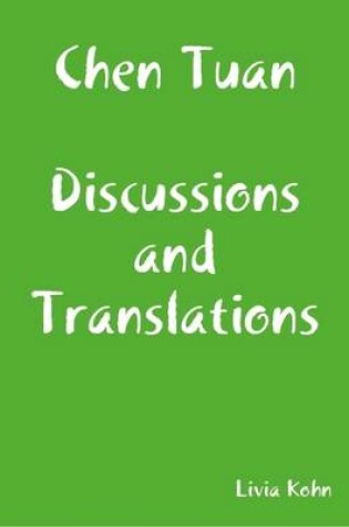 Cover of Chen Tuan: Discussions and Translations