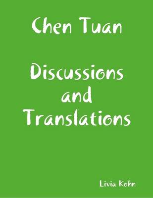 Book cover for Chen Tuan: Discussions and Translations