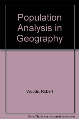 Cover of Population Analysis in Geography