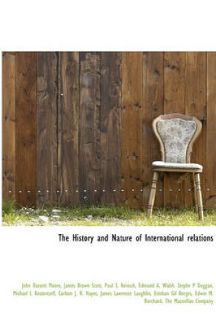 Cover of The History and Nature of International Relations