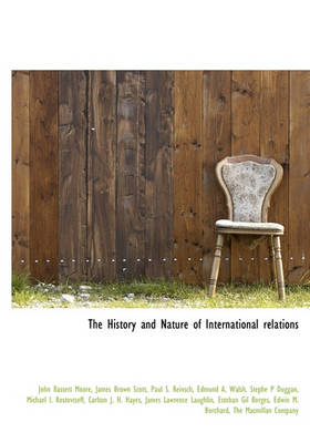 Book cover for The History and Nature of International Relations