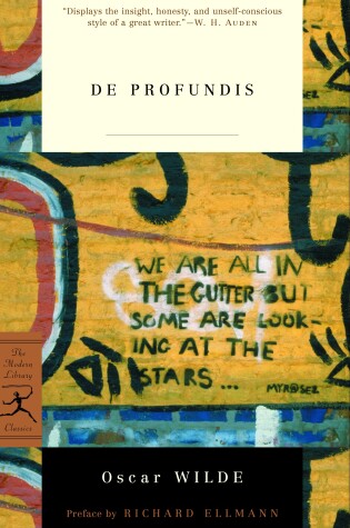 Cover of De Profundis