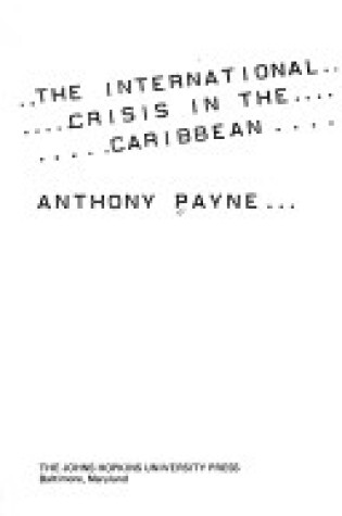 Cover of Intern'l Crisis/Caribbean CB