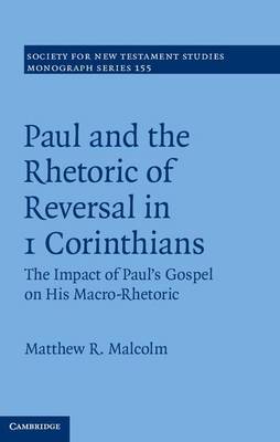 Book cover for Paul and the Rhetoric of Reversal in 1 Corinthians