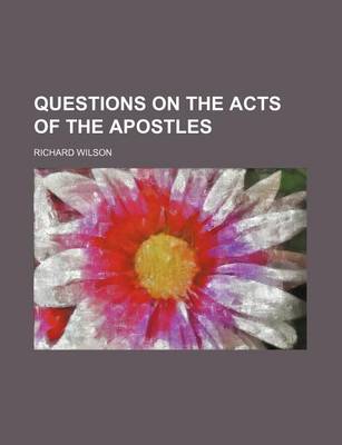 Book cover for Questions on the Acts of the Apostles
