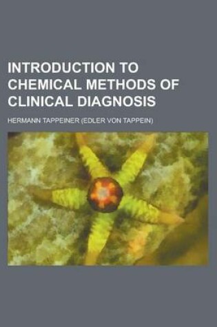 Cover of Introduction to Chemical Methods of Clinical Diagnosis