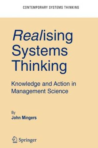 Cover of Realising Systems Thinking