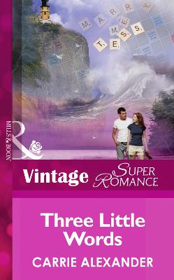 Cover of Three Little Words