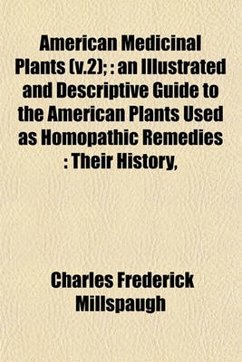 Book cover for American Medicinal Plants (V.2);