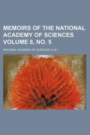 Cover of Memoirs of the National Academy of Sciences Volume 8, No. 5