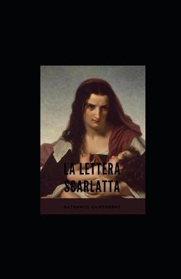 Book cover for La lettera scarlatta illustrata