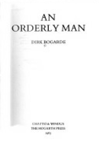 Cover of An Orderly Man