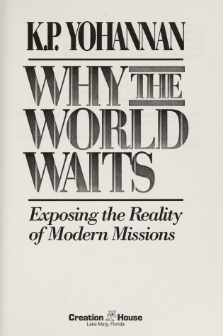 Cover of Why the World Waits