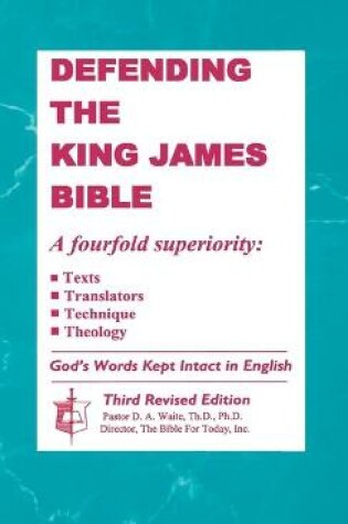 Cover of Defending the King James Bible