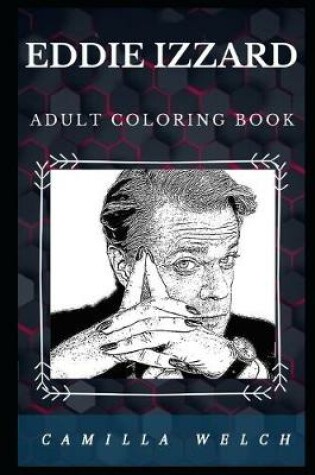 Cover of Eddie Izzard Adult Coloring Book