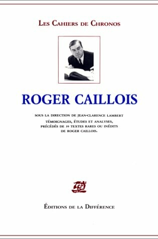 Cover of Roger Caillois