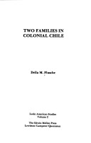Book cover for Two Families in Colonial Chile