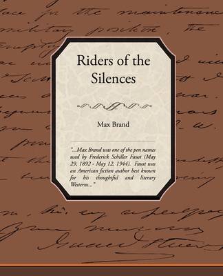 Book cover for Riders of the Silences