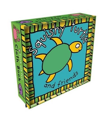 Book cover for Squishy Turtle Cloth Book
