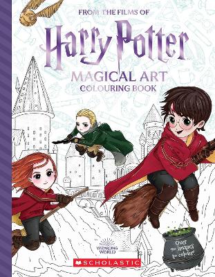 Book cover for Harry Potter: Magical Art Colouring Book