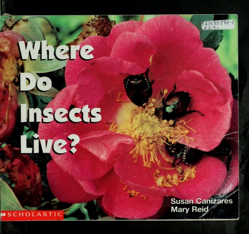 Book cover for Where Do Insects Live?